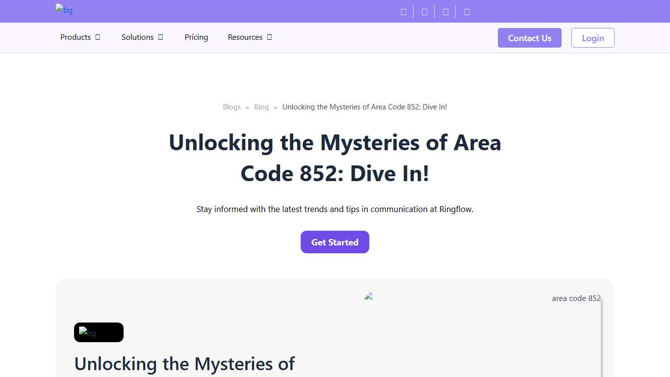 Area Code 852: Unlocking the best Mysteries of Dive In!